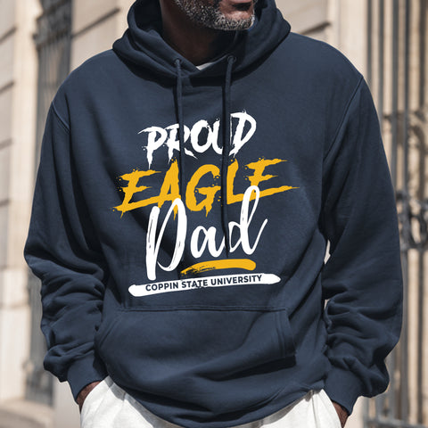 Proud Coppin State Eagle Dad NextGen (Unisex Hoodie)