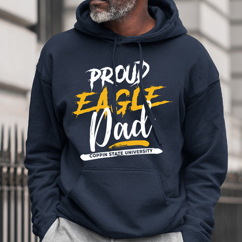 Proud Coppin State Eagle Dad NextGen (Unisex Hoodie)