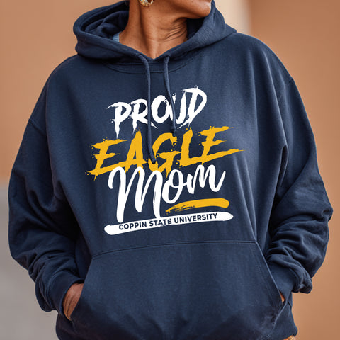 Proud Coppin State Eagle Mom NextGen (Unisex Hoodie)
