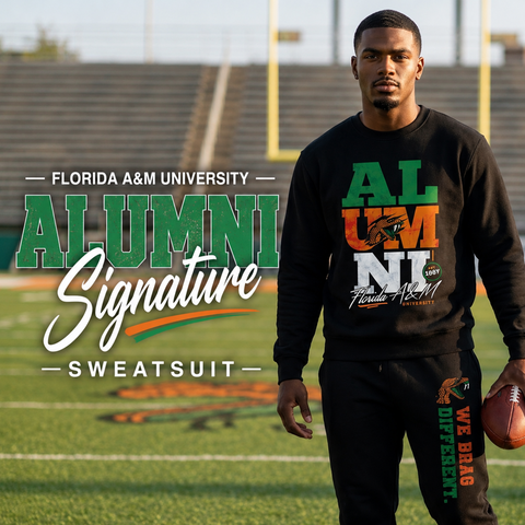 Florida A&M University Alumni Signature Series Sweatsuit - (Sweatshirt + Sweatpants)