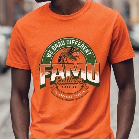 FAMU "We Brag Different" (Men's Short Sleeve)