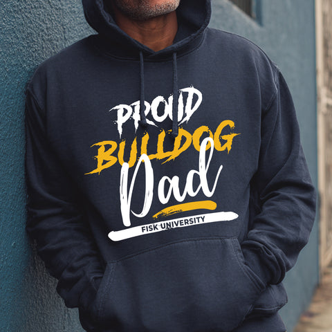 Proud Fisk Bulldog Dad NextGen (Unisex Hoodie)