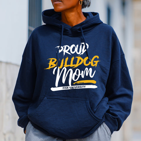 Proud Fisk Bulldog Mom NextGen (Unisex Hoodie)