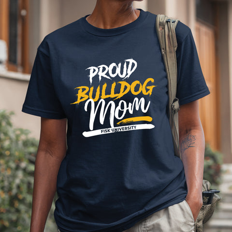 Proud Fisk Bulldog Mom NextGen (Women's Short Sleeve)