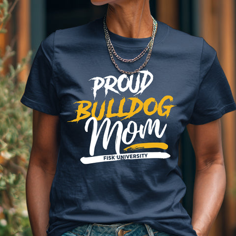 Proud Fisk Bulldog Mom NextGen (Women's Short Sleeve)