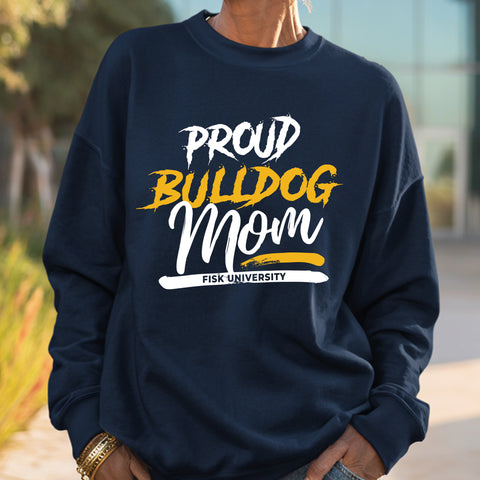 Proud Fisk Bulldog Mom NextGen(Unisex Sweatshirt)