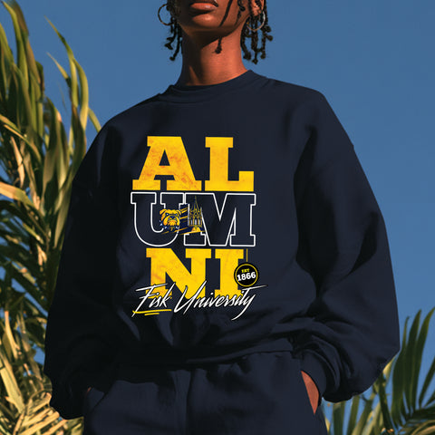 Fisk University Alumni Signature Series Sweatsuit - (Sweatshirt + Sweatpants)