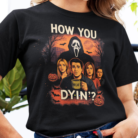 Ghostface Vs F.R.I.E.N.D.S Mashup Edition (Unisex Short Sleeve)