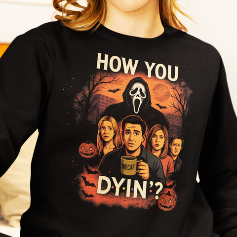 Ghostface Vs F.R.I.E.N.D.S Mashup Edition (Unisex Sweatshirt/Hoodie)