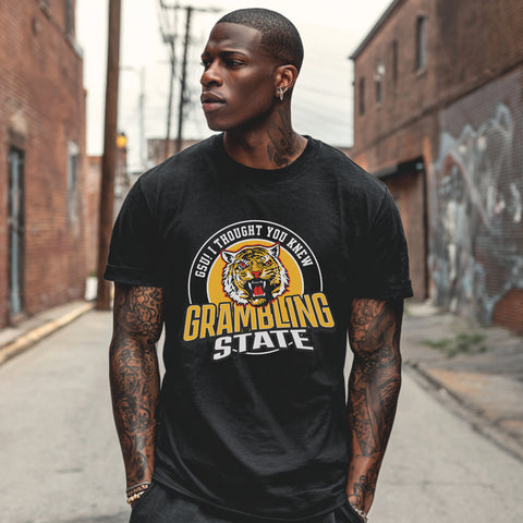 Grambling State "GSU I Thought You Knew" (Men's Short Sleeve)