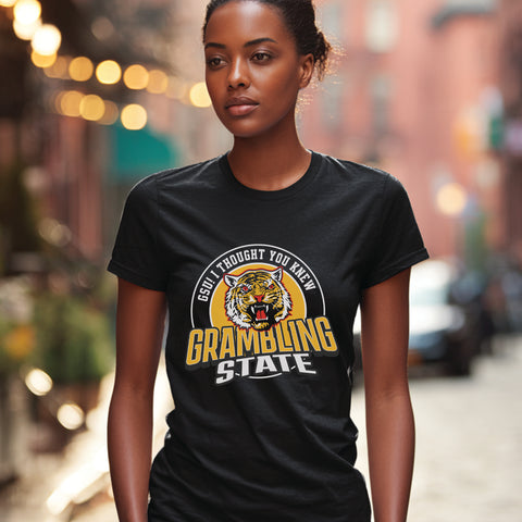 Grambling State "GSU I Thought You Knew" (Women's Short Sleeve)