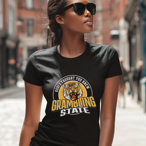 Grambling State "GSU I Thought You Knew" (Women's Short Sleeve)