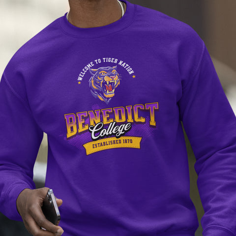 Tiger Nation - Benedict College (Unisex Sweatshirt)