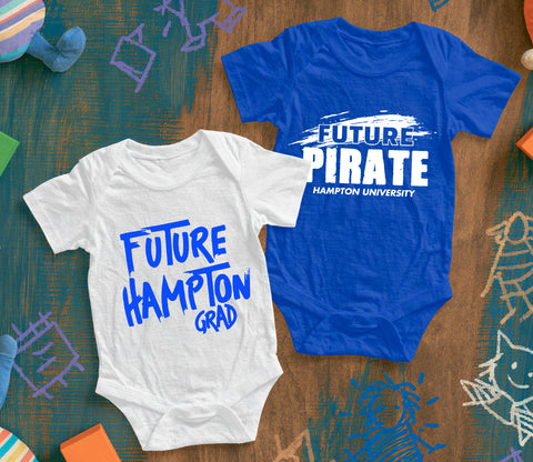 Hampton University Pirates 2-Pack v.2 (Onesie)
