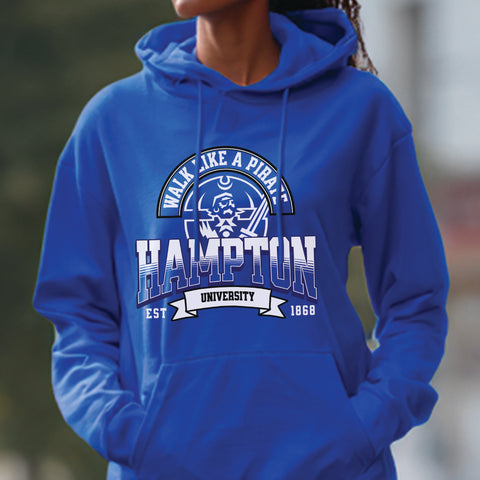 Hampton University "Walk Like a Pirate" (Hoodie)