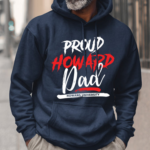 Proud Howard University Dad NextGen (Unisex Hoodie)
