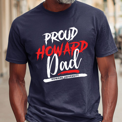 Proud Howard University Dad NextGen (Men's Short Sleeve)