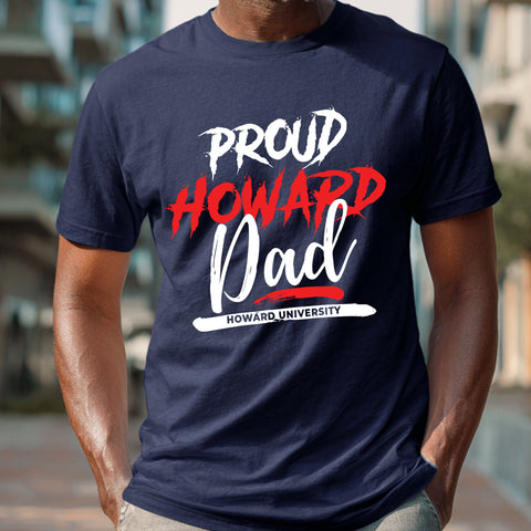 Proud Howard University Dad NextGen (Men's Short Sleeve)
