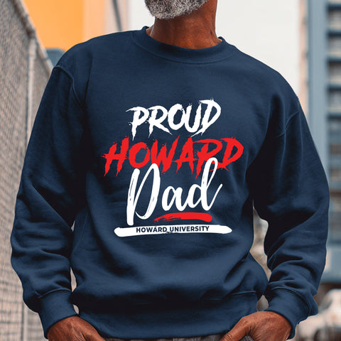 Proud Howard University Dad NextGen (Unisex Sweatshirt)