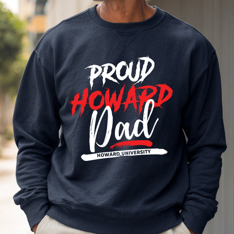 Proud Howard University Dad NextGen (Unisex Sweatshirt)