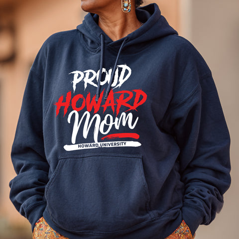 Proud Howard University Mom NextGen (Unisex Hoodie)