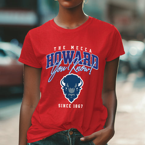 Howard University "You Know" (Women's Short Sleeve)
