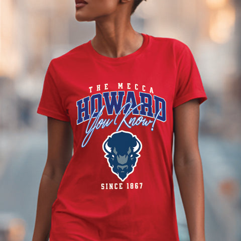 Howard University "You Know" (Women's Short Sleeve)