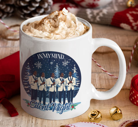 Silent Night Temptations 12 oz Ceramic Mug 12 oz Ceramic Mug - Washable, Microwavable