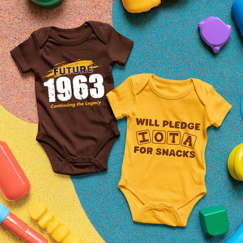 Iota Phi Theta 2-Pack v.3 (Onesie) - Iotas Infant Bodysuit
