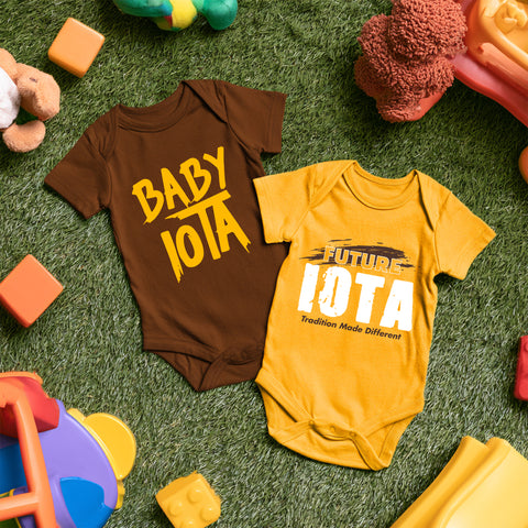 Iota Phi Theta 2-Pack v.4 (Onesie) - Iotas Infant Bodysuit