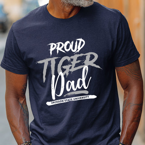 Proud Jackson State Tiger Dad NextGen (Men's Short Sleeve)