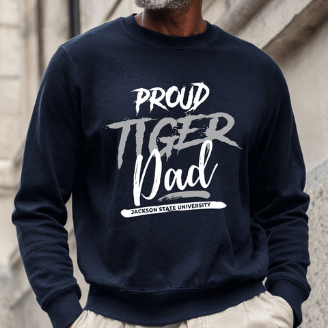 Proud Jackson State Tiger Dad NextGen (Unisex Sweatshirt)