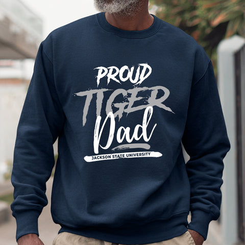 Proud Jackson State Tiger Dad NextGen (Unisex Sweatshirt)