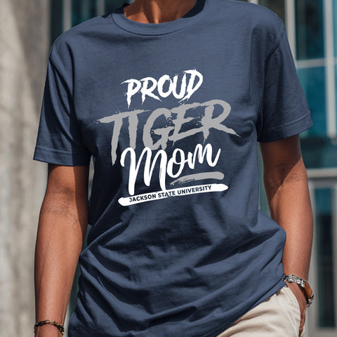 Proud Jackson State Tiger Mom NextGen (Women's Short Sleeve)