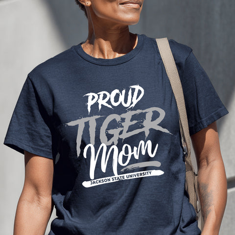 Proud Jackson State Tiger Mom NextGen (Women's Short Sleeve)
