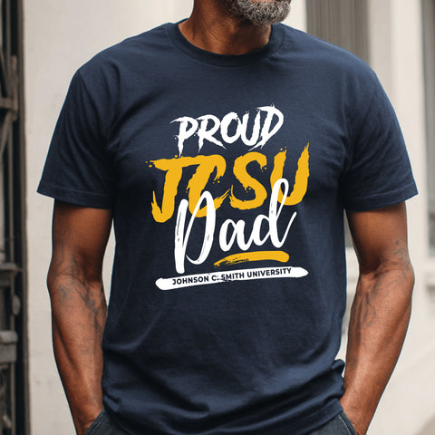 Proud Johnson C. Smith Dad NextGen (Men's Short Sleeve)