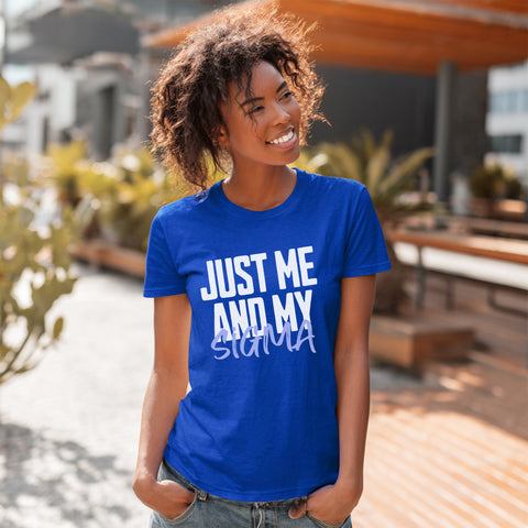 Just Me And My Sigma (Women's Short Sleeve)