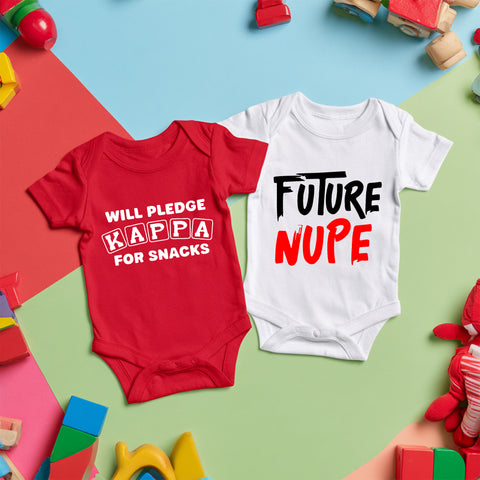Kappa Alpha Psi 2-Pack v.3 (Onesie) - Kappa Infant Bodysuit