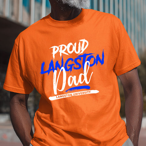 Proud Langston University Dad NextGen (Men's Short Sleeve)