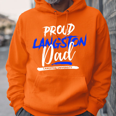 Proud Langston University Dad NextGen (Unisex Hoodie)