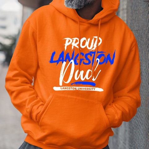 Proud Langston University Dad NextGen (Unisex Hoodie)