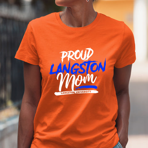 Proud Langston University Mom NextGen (Women's Short Sleeve)