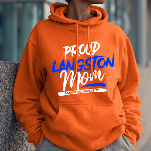 Proud Langston University Mom NextGen (Unisex Hoodie)