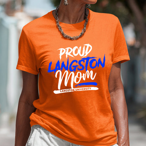 Proud Langston University Mom NextGen (Women's Short Sleeve)