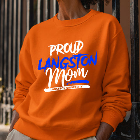 Proud Langston University Mom NextGen (Unisex Sweatshirt)