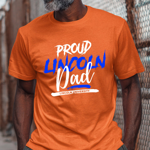 Proud Lincoln University Dad NextGen (Men's Short Sleeve)