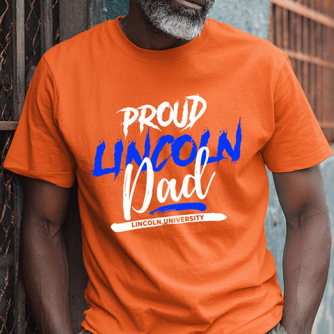 Proud Lincoln University Dad NextGen (Men's Short Sleeve)