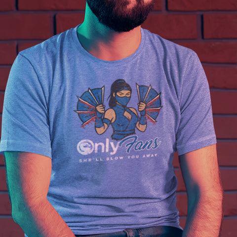 MK Kitana x OnlyFans Parody Mashup (Unisex Short Sleeve)