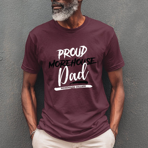 Proud Morehouse College Dad (Men's Short Sleeve)