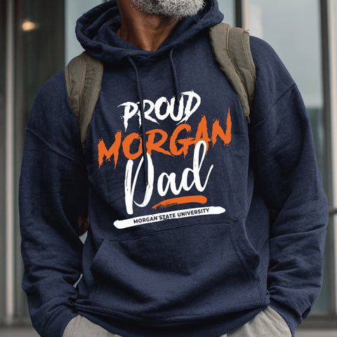 Proud Morgan State Dad NextGen (Unisex Hoodie)